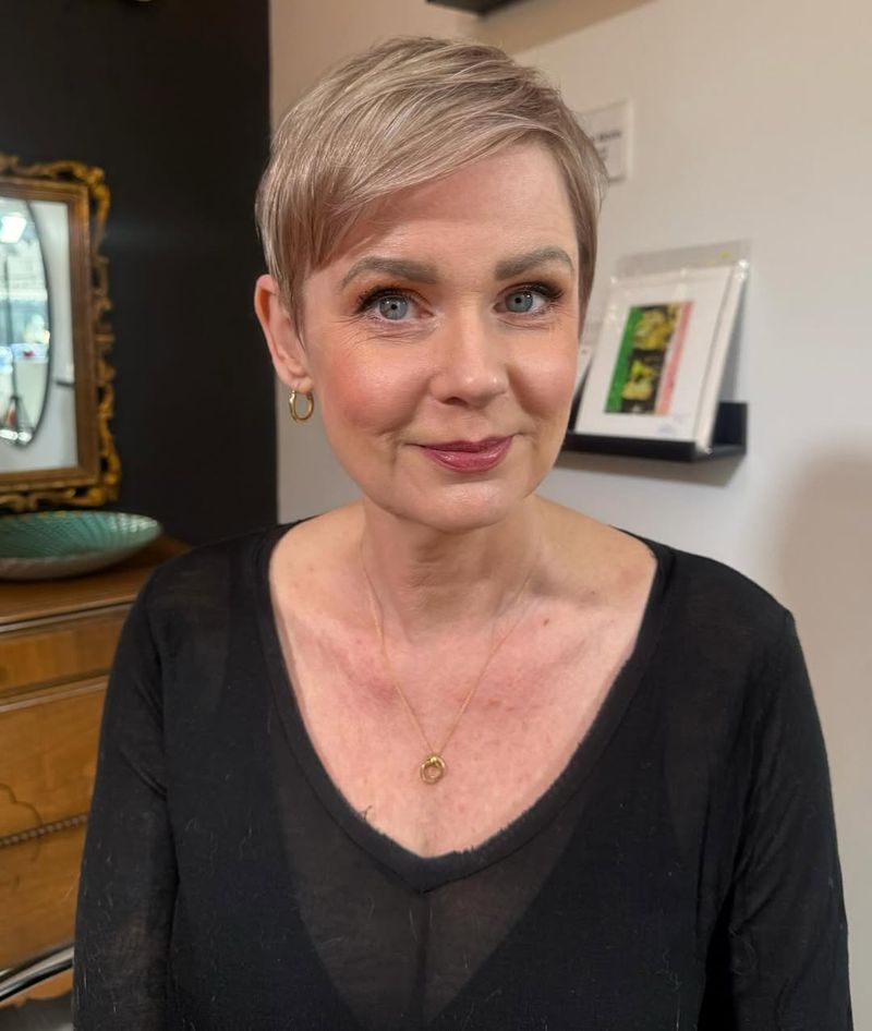 Short Layered Pixie