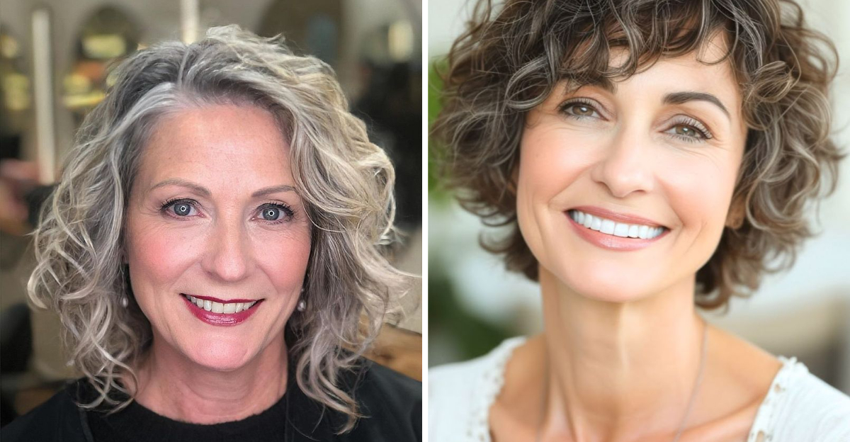 26 Chic Short Curly Hairstyles For Mature Women