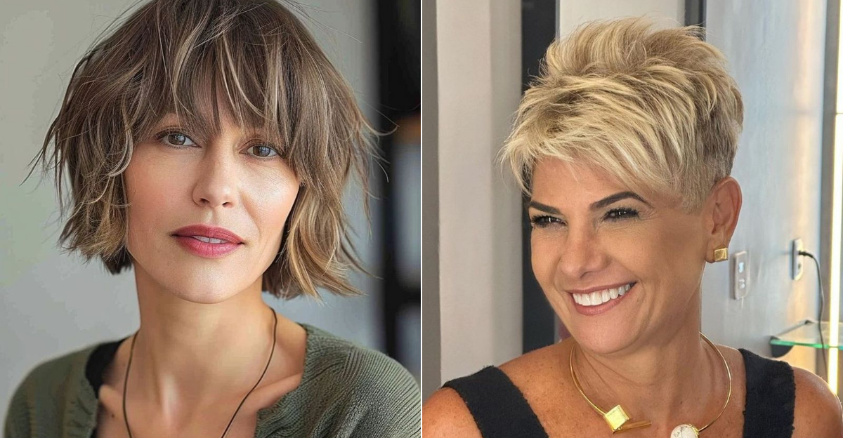 26 Most Alluring Short Hairstyles For Women Over 40 In 2025