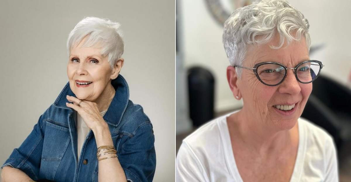 28 Chic And Timeless Pixie Cuts Seniors Are Loving Right Now