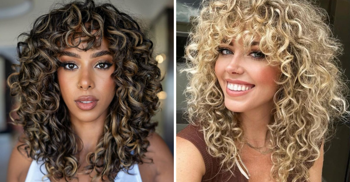 28 Stunning Curly Hairstyles For Round Faces In 2025