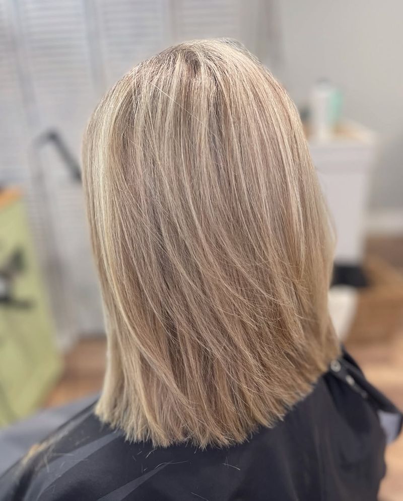 Classic Straight Long Bob