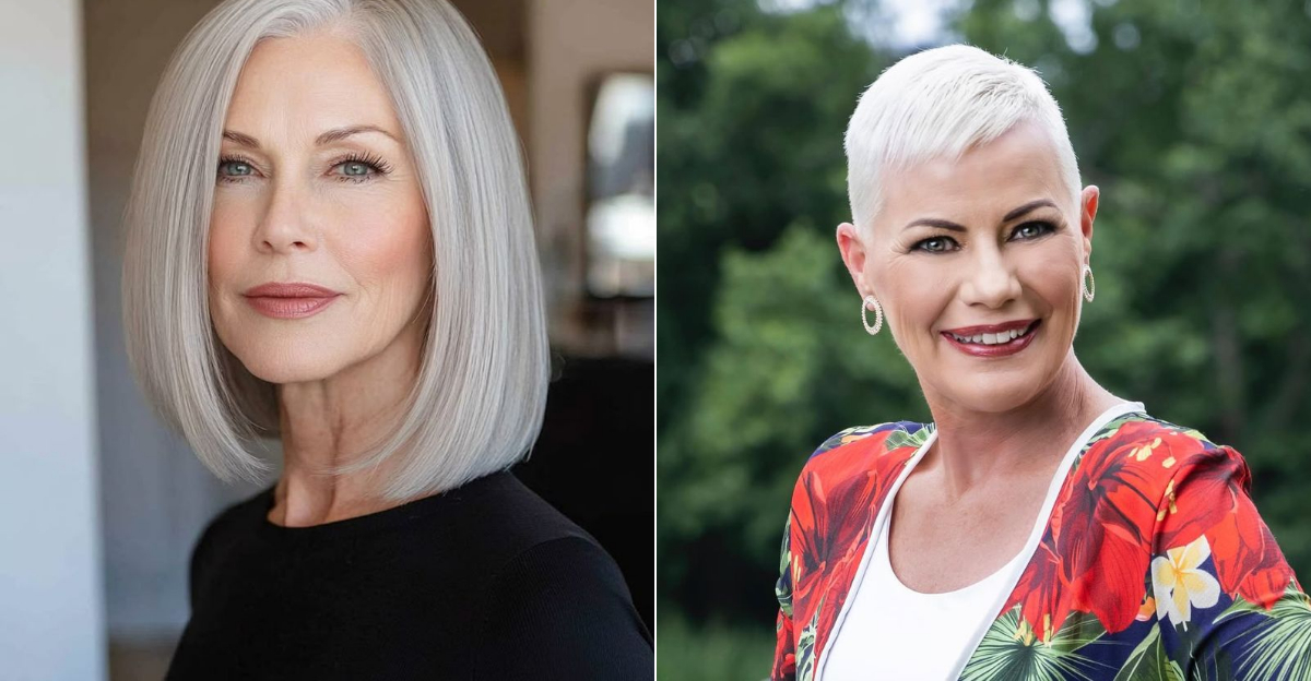 28 Stylish Yet Low-Effort Haircuts For Women Over 50 Who Want To Look Great