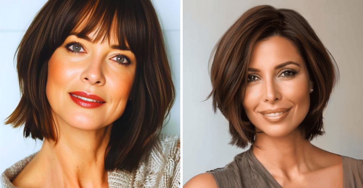 29 Ageless Brunette Bob Hairstyles For Women Over 50 That Will Add Style To Your Look