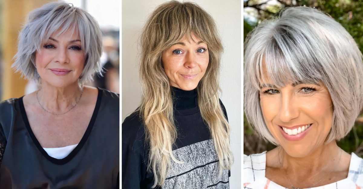 29 Choppy Hairstyles For Older Women