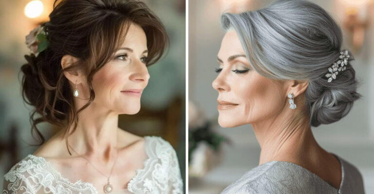 29 Elegant Wedding Hairstyles For Older Brides