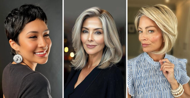 29 coupes de cheveux sans chichis pour les femmes de plus de 50 ans qui veulent être belles sans effort