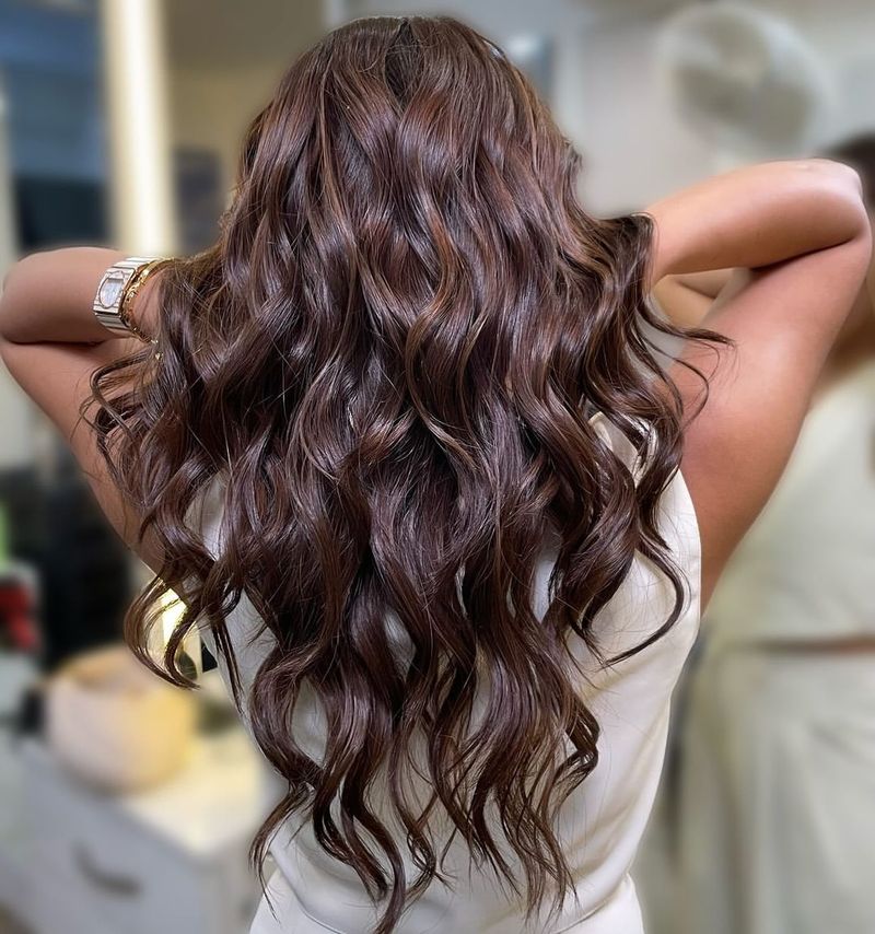 Sun-Kissed Brunette Waves