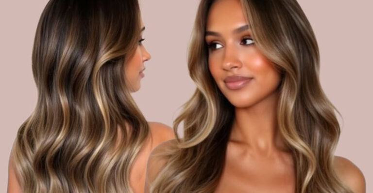 29 splendide idee per capelli castano scuro con meches che aggiungono luminosità