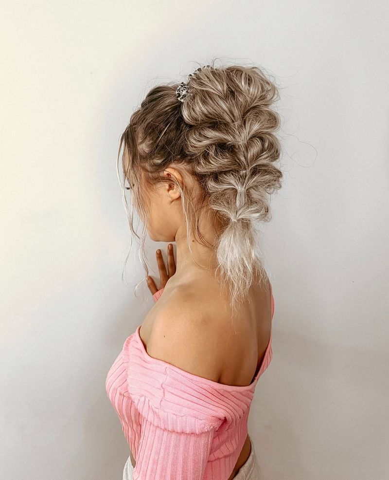 Casual Braided Ponytail