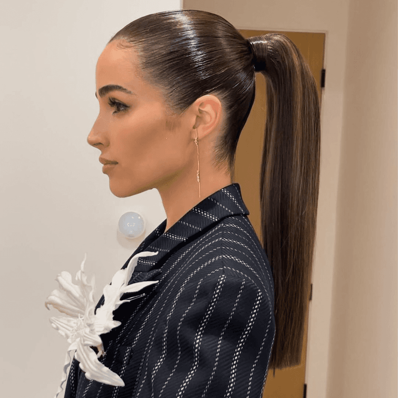 Tightly Pulled Ponytail