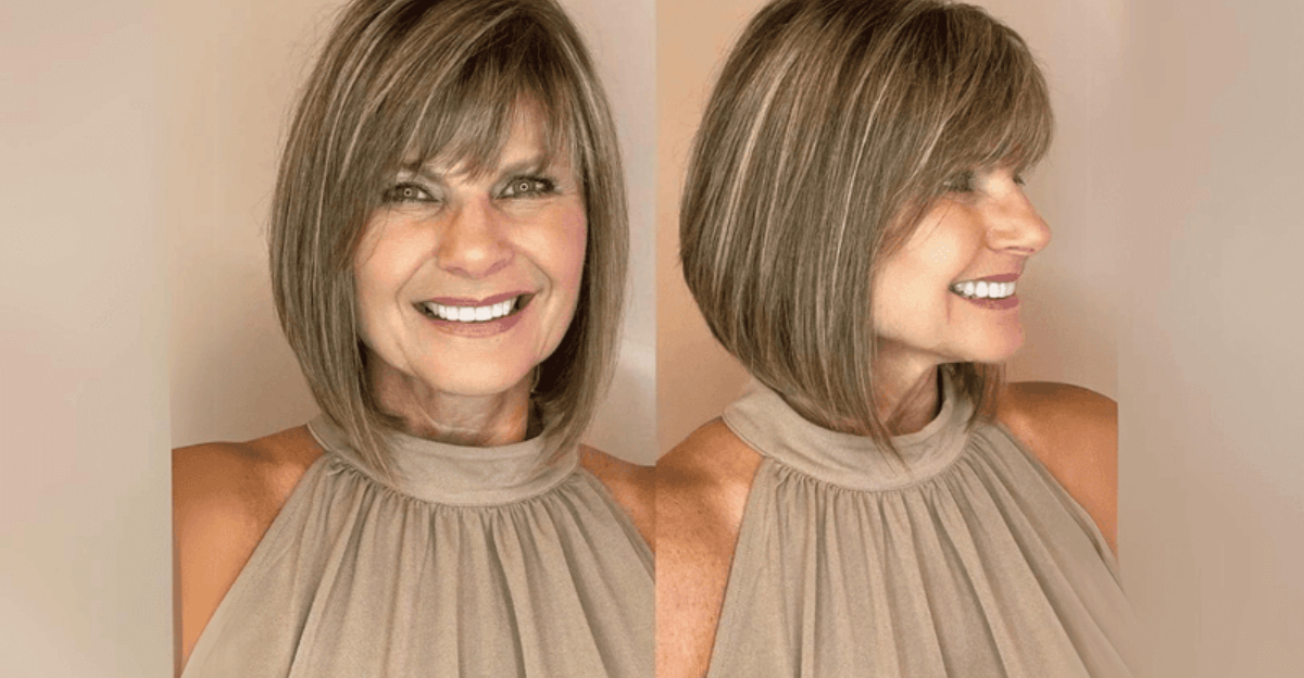 29 Youthful Face-Framing Hairstyles For Women Over 50