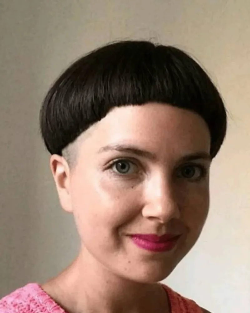 Bowl Cut for Round Faces