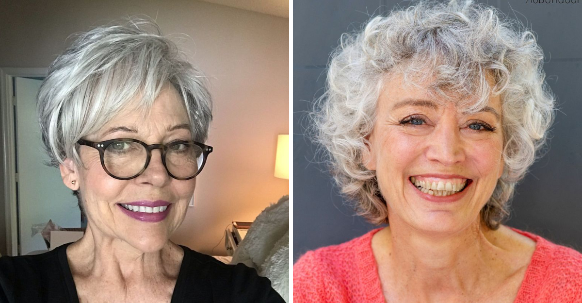 30 Practical And Stylish Haircuts For Women Over 70