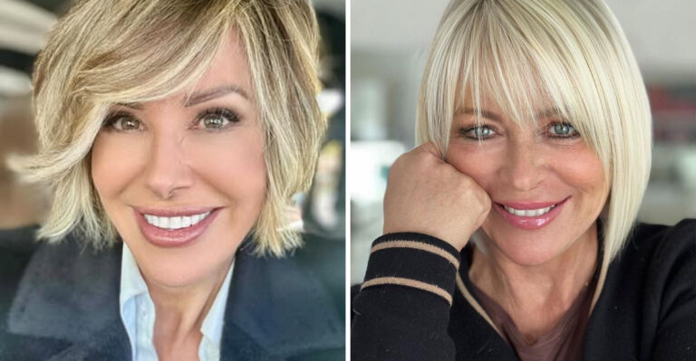 30 acconciature pratiche per donne over 50 che fanno risparmiare tempo e fatica
