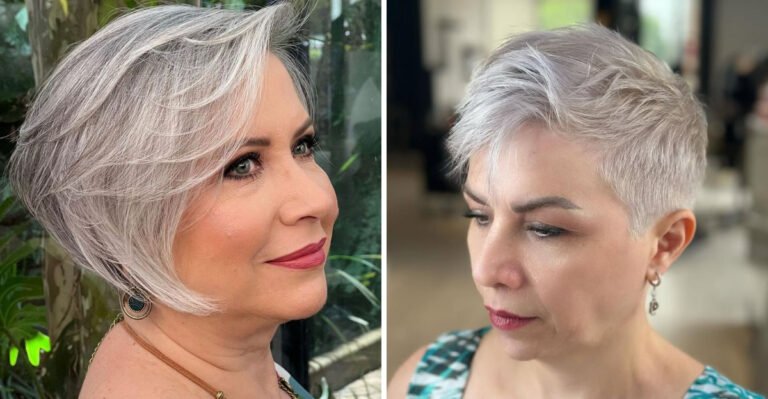 30 Short And Edgy Gray Hairstyles That Prove Silver Hair Is The Ultimate Trend
