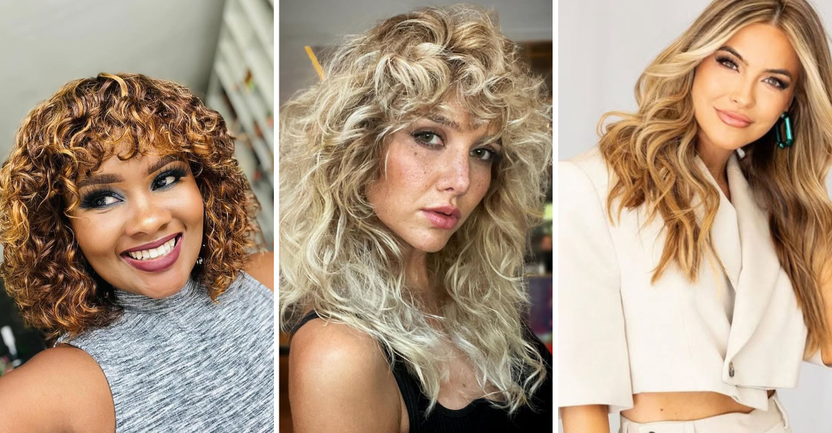 30 Simple Curly Hairstyles For Women Over 40