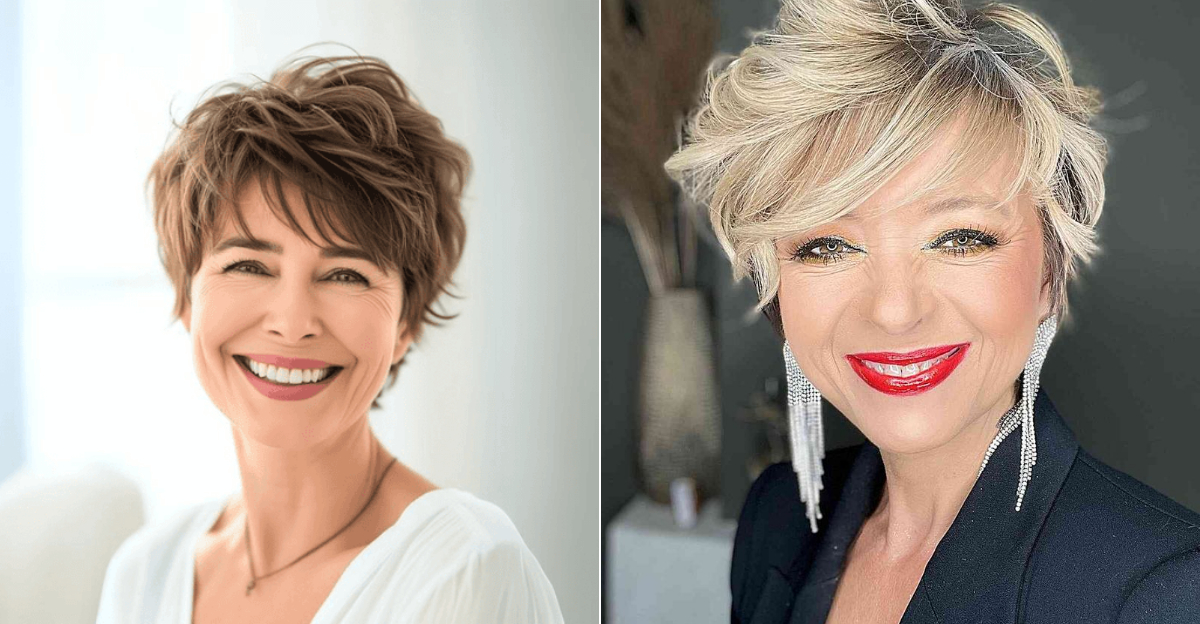 30 Stylish Long Pixie Cuts That Refresh The Look Of Women Over 50
