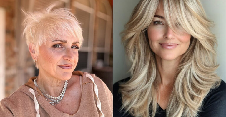 31 Blonde Layered Haircuts That Help Older Women Radiate Youthful Energy