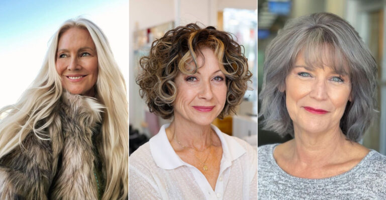 32 Penteados Para Mulheres Com Mais de 50 Anos Que Dão Muito Volume Ao Cabelo Fino