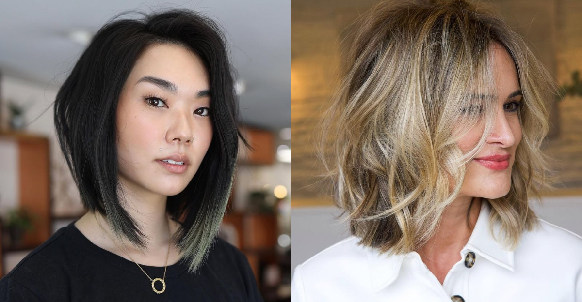 32 Trendy Shoulder-Length Haircuts for All Ages