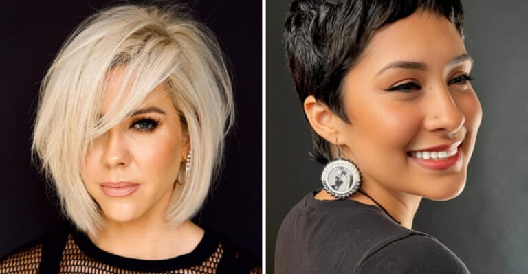 coupes de cheveux lavées et portées pour les femmes de plus de 50 ans
