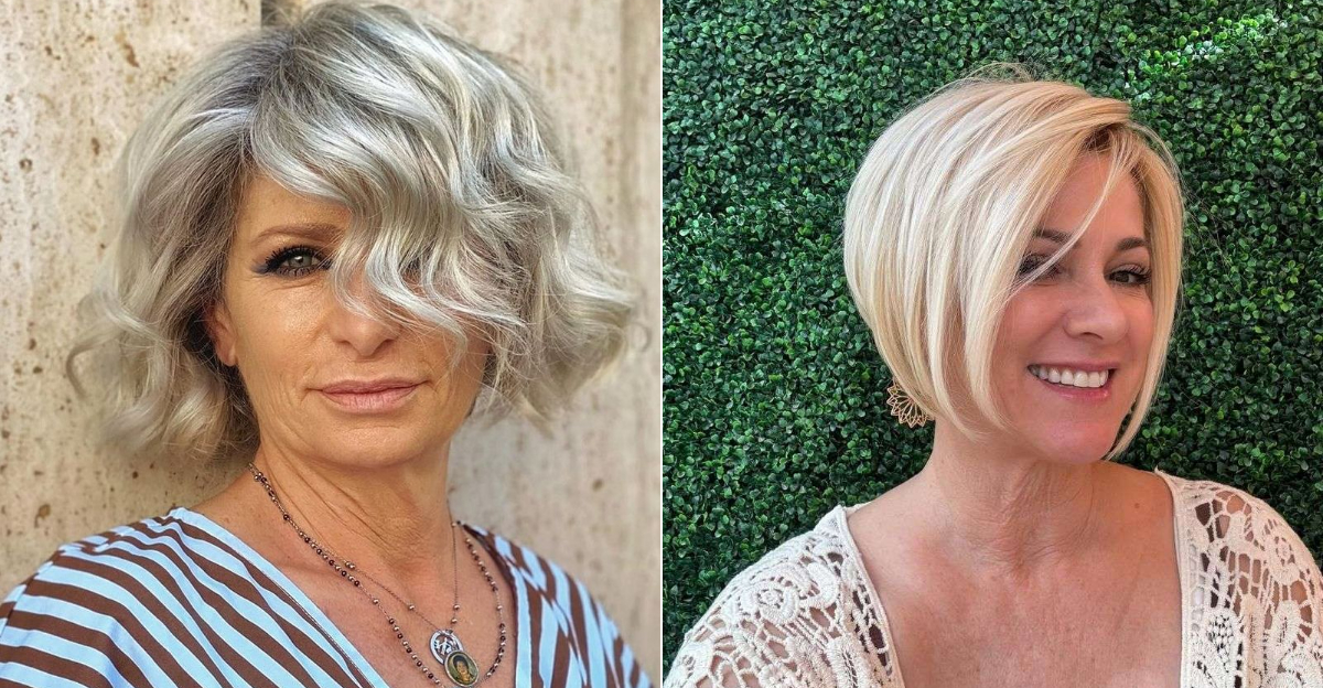 34 Super-Flattering Bob Hairstyles For Mature Women With Thinning Hair