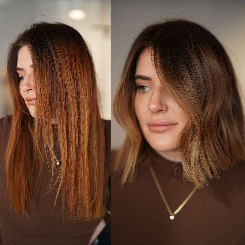 Sleek Shoulder-Length Cut