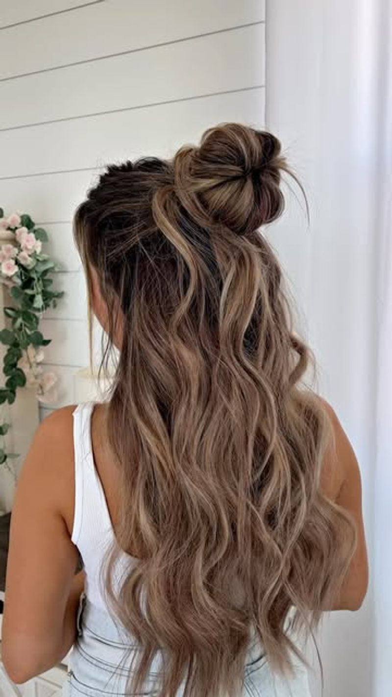 Half-Up Top Knot