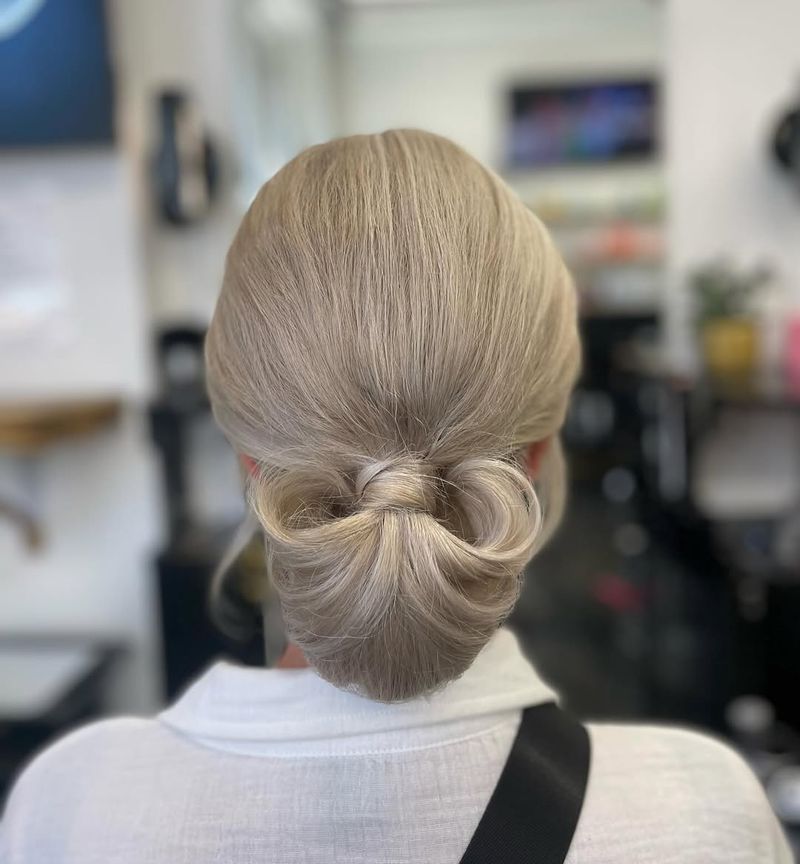 Chignon élégant