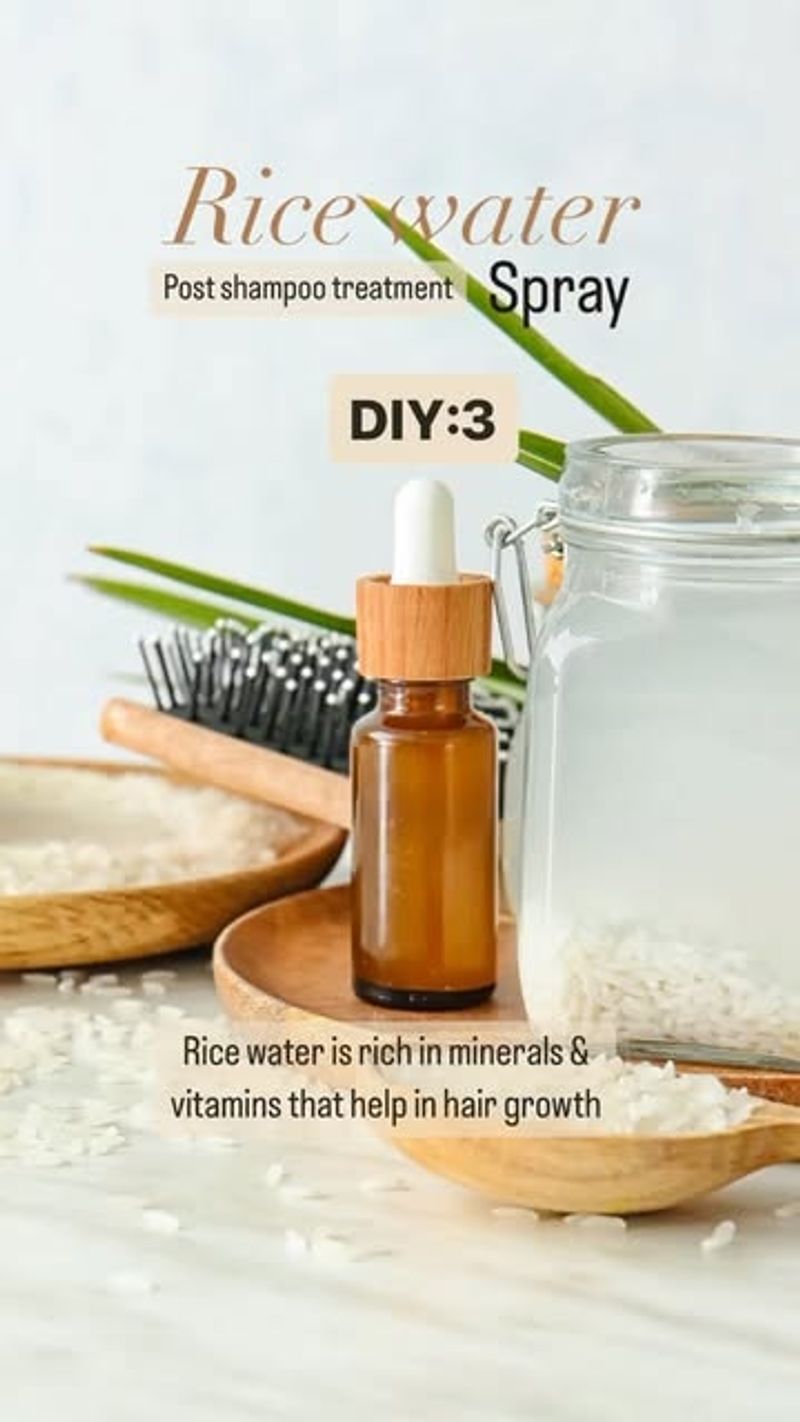 Rice Water Rinse