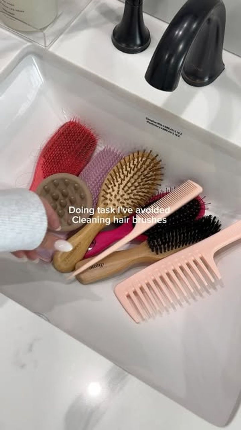 Regularly Clean Hair Tools