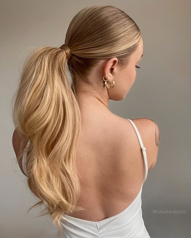 Sleek High Ponytail