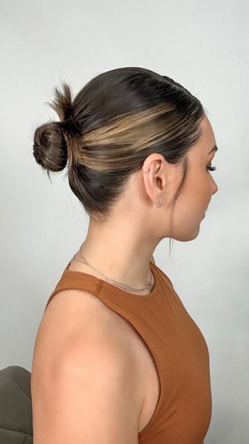 Chignon élégant