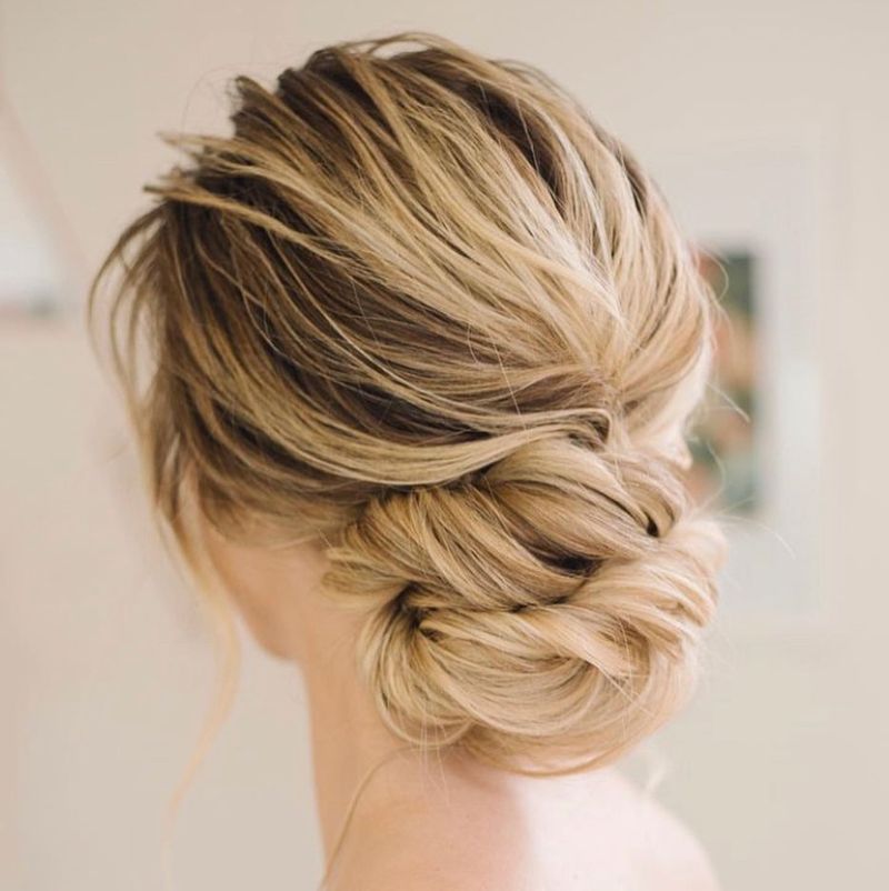 Chignon elegante