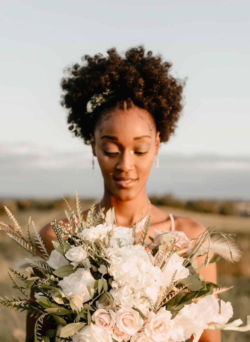 Afro Puff with Headband