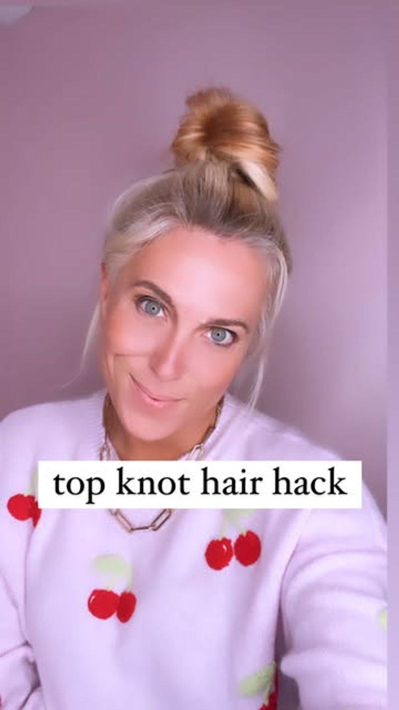 Half-Up Top Knot