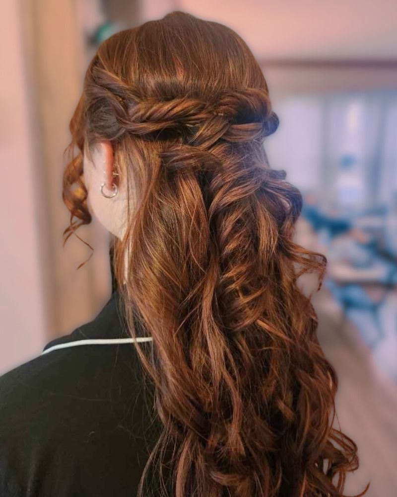 Twisted Halo Braid