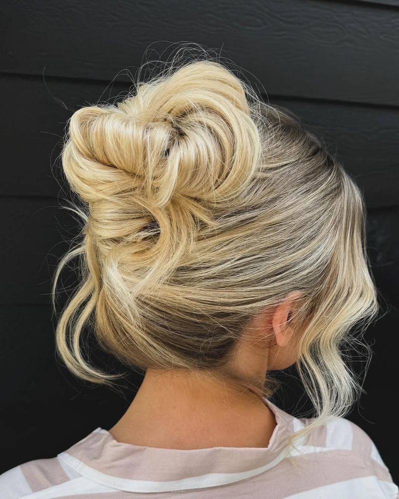 Chignon attorcigliato