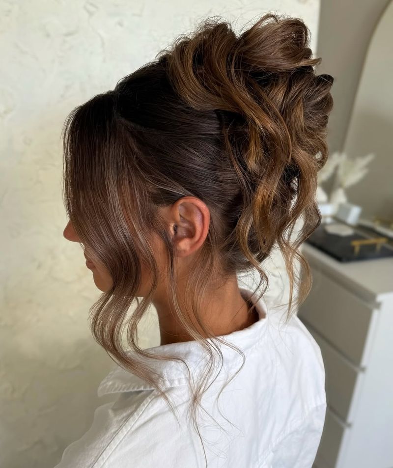 Sleek Messy Bun