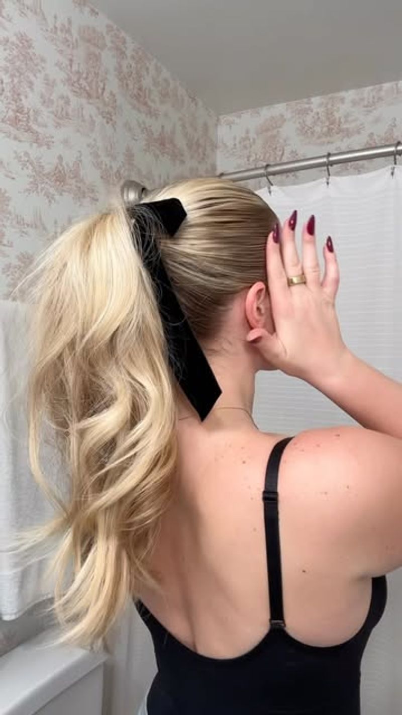 Ponytail with a Bow