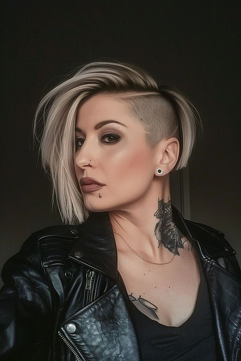 Feathered Layered Undercut