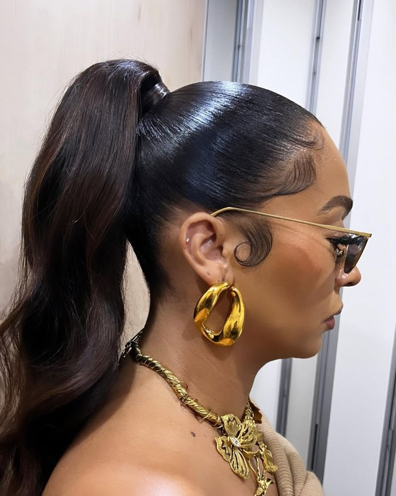 Sleek High Ponytail