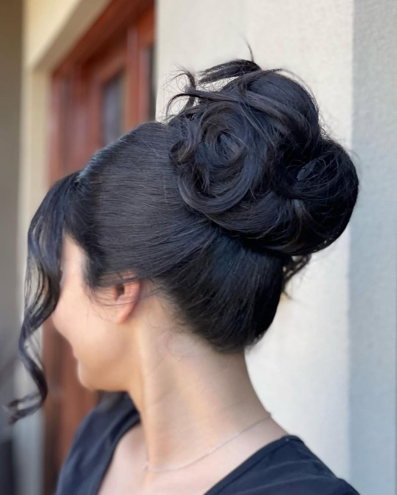 Chignon disordinato