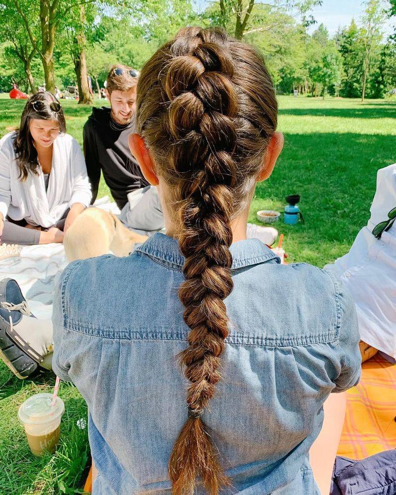 Quick Dutch Braid