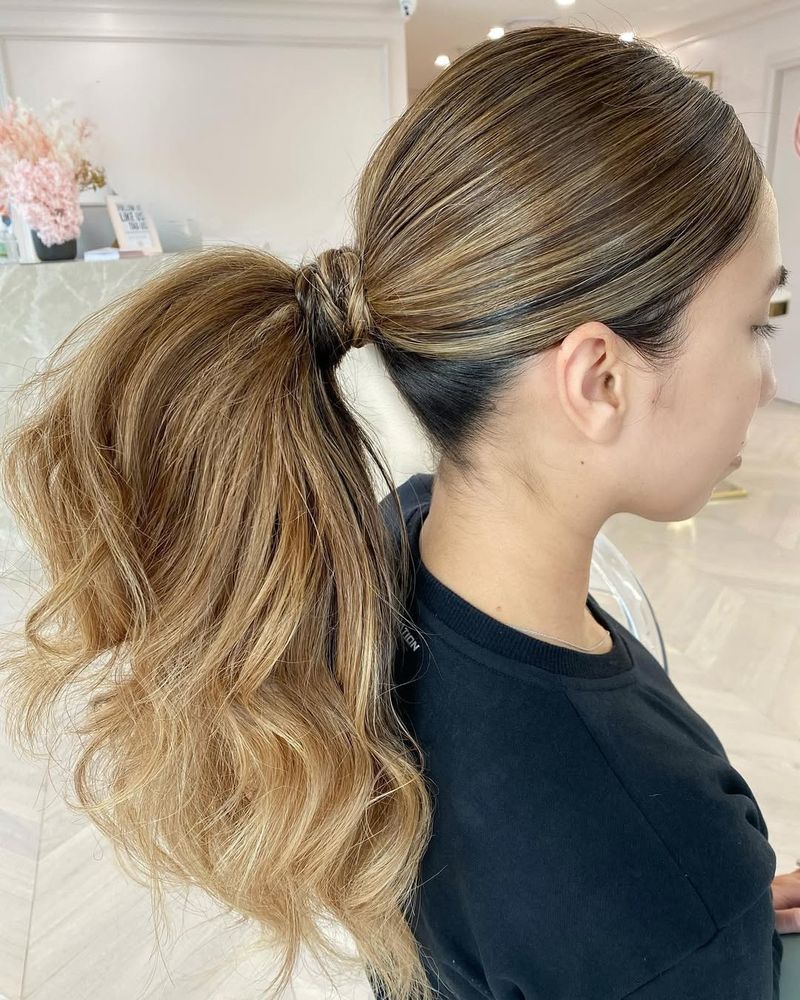 Textured Ponytail