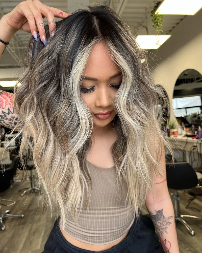 Textured Beach Waves