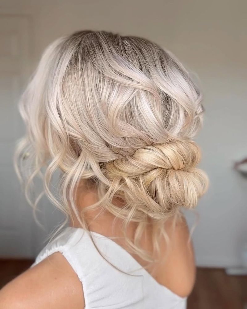 Chignon désordonné