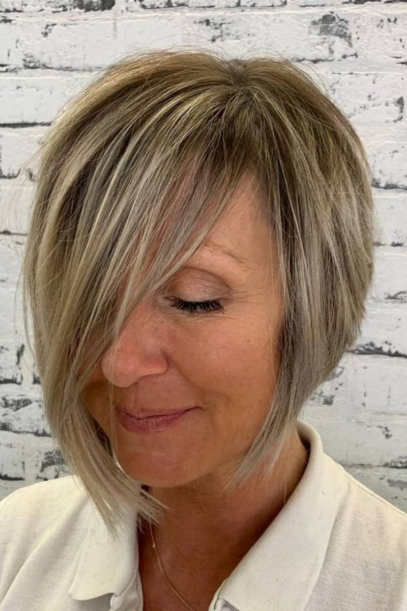 Chic Asymmetrical Bob