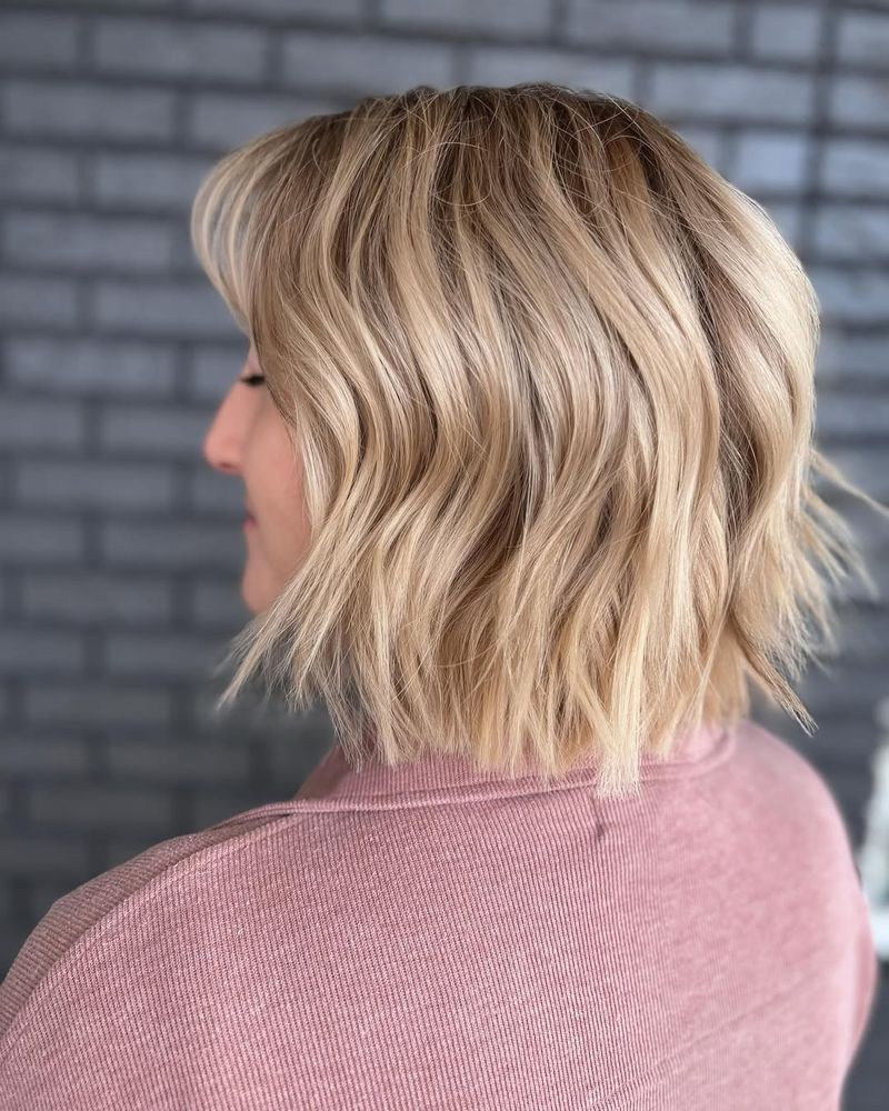 Wavy Textured Bob